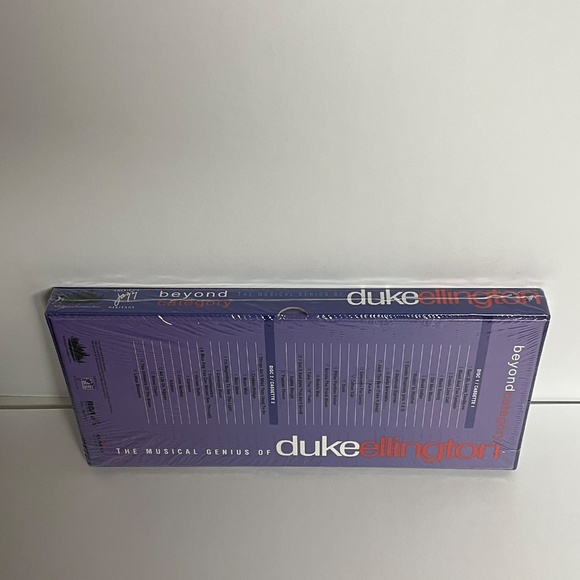 Vintage 1994 Duke Ellington Beyond Category Long Box 2 CD Cassette Set New Music - Picture 9 of 9